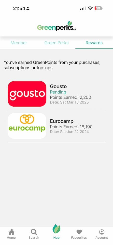 GreenPerks App Image 1